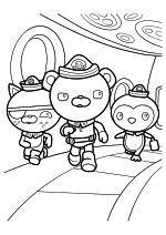 Раскраски - Мультфильм - Октонавты (The Octonauts) | MirChild