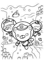 Раскраски - Мультфильм - Октонавты (The Octonauts) | MirChild